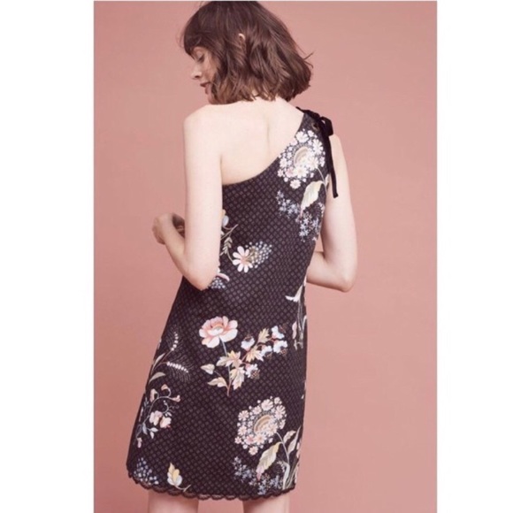 Anthro one shoulder Ashbury dress NWT - Picture 3 of 6